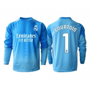 Real Madrid Thibaut Courtois #1 Golmanski Domaci Dres 2025-26 Dugim Rukavima